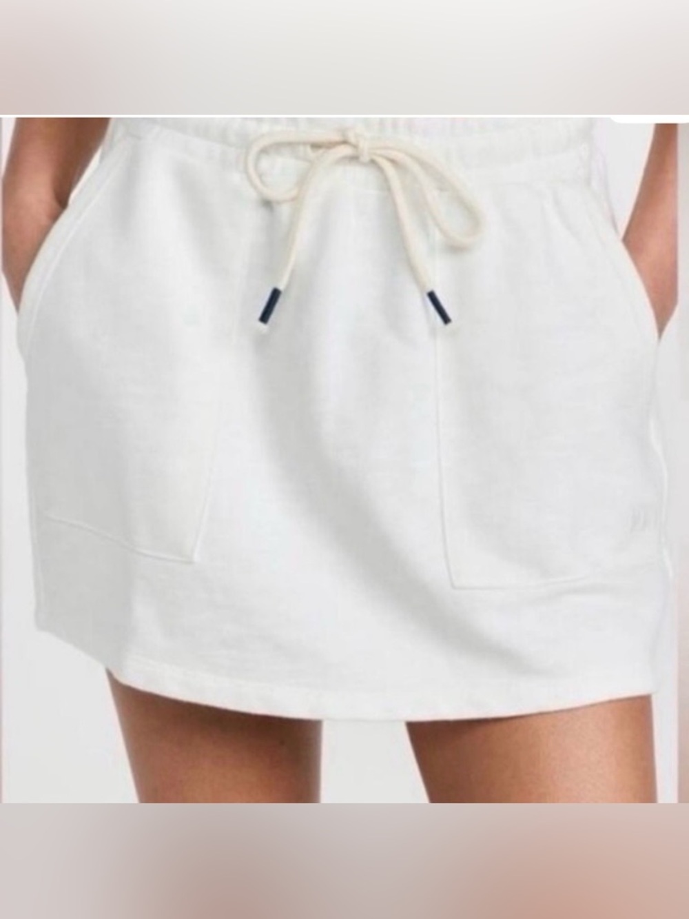 Madewell MWL Pull-On
Drawstring Skirt